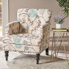 NicBex Harrison Tufted Club Chair - Upholstered Accent Armchair, Classic Living Room Seating - 2 of 4