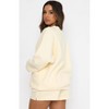 Mocamel Solid loose versatile casual round-neck sweatshirt and shorts set - 2 of 4