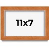 PosterPalooza | Photo Size Classic Brown Picture Frame - UV Acrylic, Foam Board Backing, Hanging Hardware - 2 of 4