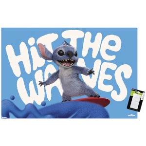 Trends International Disney Lilo & Stitch (2025) - Hit The Waves Unframed Wall Poster Prints - 1 of 4