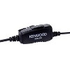 KENWOOD® C-Ring Earbud Headset with In-Line Push-To-Talk Microphone in Black - 3 of 4