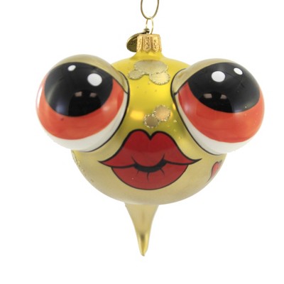Blu Bom 6.0" Smooch Fish Ornament Valentine Kiss Love  -  Tree Ornaments