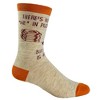 Crazy Dog T-Shirts Women's There's No We In Pizza But There Is An I Socks Funny Foodie Sarcastic Footwear - image 3 of 4