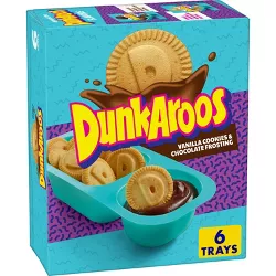 Dunkaroos Vanilla Cookies & Chocolate Frosting - 6oz/6ct