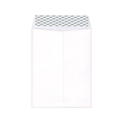 Staples EasyClose Catalog Envelopes 6' x 9" White Wove 100/Box (20139) 892099N