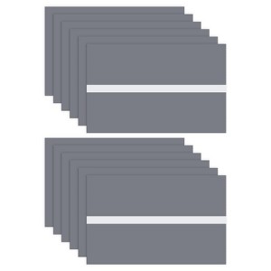 Unique Bargains Plastic Laser Engraving DIY Indoor Outdoor Engraving Blank Materials - 1 of 4