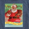 Men's - Coca-Cola - Sip Of Good Taste Vintage Coca Cola Santa Short Sleeve Graphic T-Shirt - 2 of 4