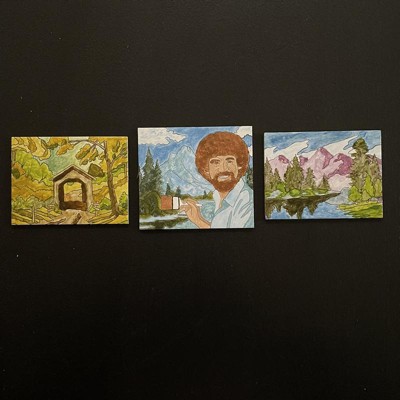 Bob Ross By Numbers Kit - Penny Black