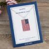 Anna-Kaci American Flag Pendant Necklace with Patriotic Gift Message Card & Envelope Jewelry Gifts - 3 of 4