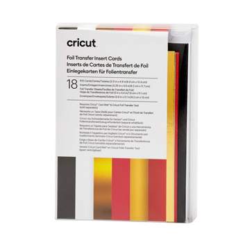 Cricut Foil Transfer Sheets Sampler - Ruby - 4 x 6 in