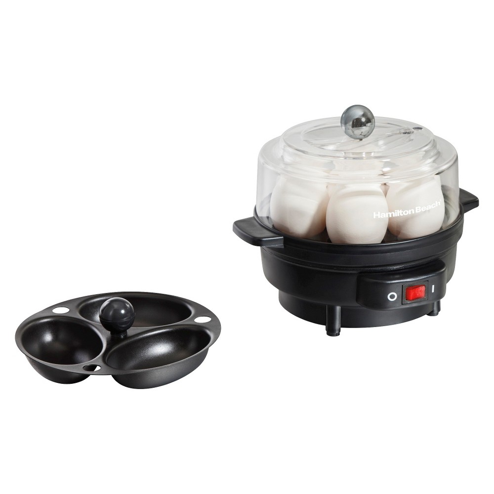 Hamilton Beach Egg Cooker with Timer - Black 25500