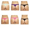 Just Intimates Laser Cut Thongs Panties for Women  Underwear (Pack of 6) - 2 of 3