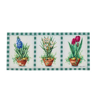 Potted Spring Plants Sassafras Switch Mat