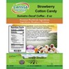 Larissa Veronica Strawberry Cotton Candy Sumatra Decaf Coffee (Gourmet, Naturally Flavored, Whole Coffee Beans) (8 oz, ZIN: 567996) - 2 of 4
