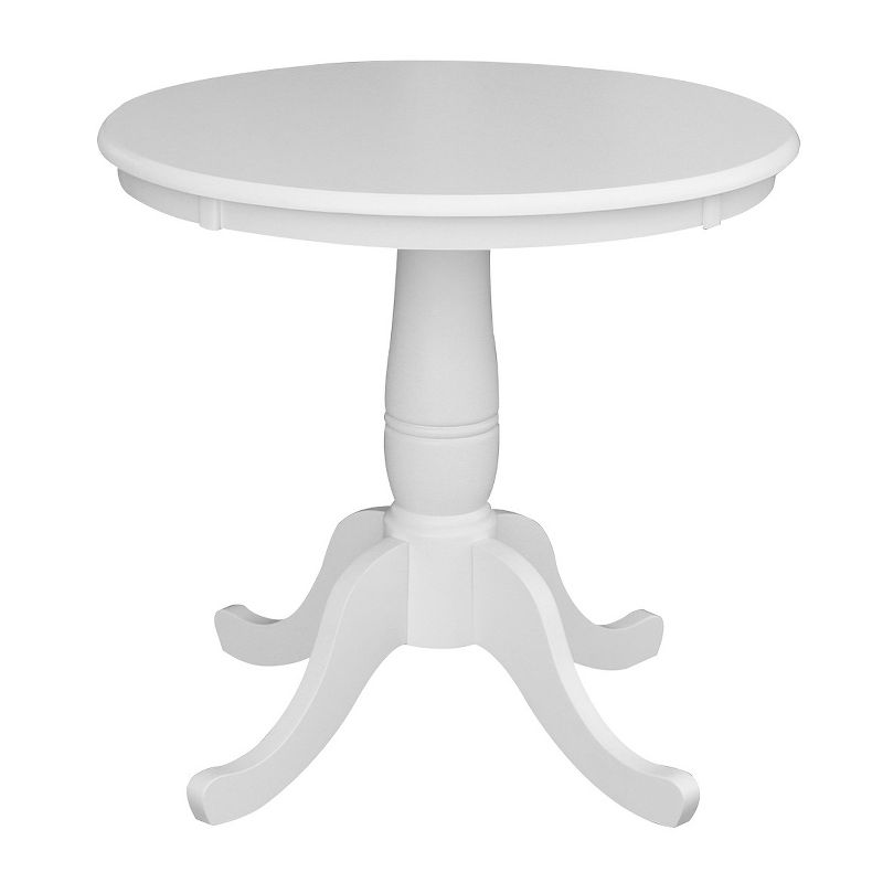 Morgan 30" Round Top Pedestal Table - International Concepts, 1 of 7