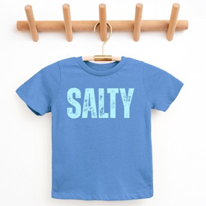 The Juniper Shop Salty Block Distressed Youth Short Sleeve Tee - 1 of 4