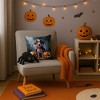 Tramull Puppy Halloween Throw Pillow, 14x14 Inch Machine Washable Indoor Outdoor Decorative Pillow - 3 of 4