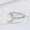 Cats Eye Statement Ring for Women Sterling Silver Cz Ginger Lyne Collection - 2 of 4