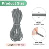 Unique Bargains Hollow Pipe Tubing Rubber Cord Silicone Elastic Durable Flexible Beading Cord 1 Pc - 3 of 4