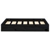 VidaXL Dog Bed Black 24.2 in.x19.3 in.x3.5 in. Solid Wood Pine - 3 of 4