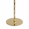 Modern Glam Metal Taper Candle Holder - Elegant Iron Candlestick Stand - Decorative Centerpiece for Home, Office, Bedroom & Living Room - 15" Gold - 4 of 4