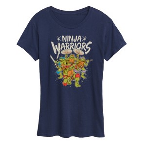 Women's - Teenage Mutant Ninja Turtles - Ninja Warriors Short Sleeve Graphic T-Shirt - 1 of 4
