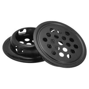 Unique Bargains Stainless Steel Dust-Proof Mesh Hole Circular Soffit Vent 18 Pcs - 1 of 4