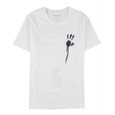 Elevenparis Mens If Graffiti Changed Anything Graphic T-Shirt, White, Medium