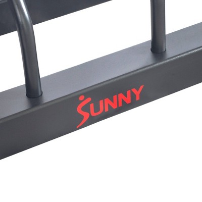 Black Multi-Weight Storage Rack Stand for Home Gym