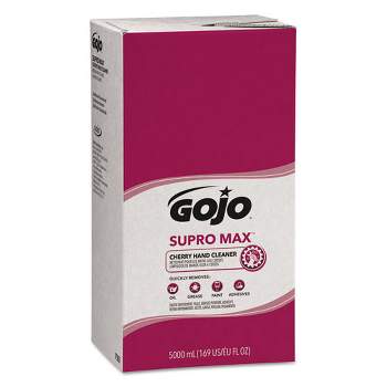 GOJO SUPRO MAX Hand Cleaner, Cherry, 5,000 mL Refill, 2/Carton