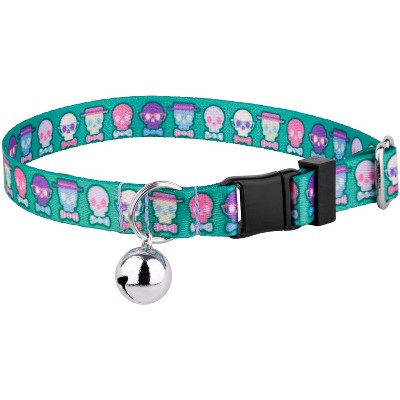 Country Brook Petz Dapper Skulls Cat Collar