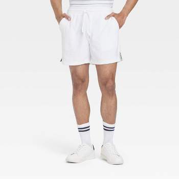 Houston White Adult 5.5" Pull-On Terry Shorts