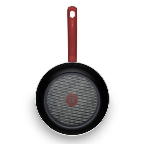 T-fal Simply Cook Nonstick Fry Pan, 12.5 Red