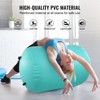 VEVOR Air Mat Tumble Track Air Spot, Round Inflatable Air Roller, Air Barrel Gymnastic Equipment with Electric Pump, Tumbling Backbend Trainer - 4 of 4