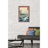 Trends International Hiroshige - The Sea at Satta Framed Wall Poster Prints - 2 of 4