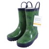 Hudson Baby Infant Boy Rain Boots, Green Turtles - 2 of 4