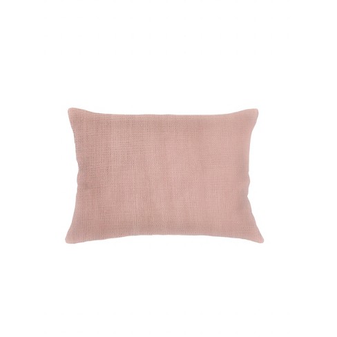 So Soft Linen Rose Pink Pillow 14x20 - image 1 of 2