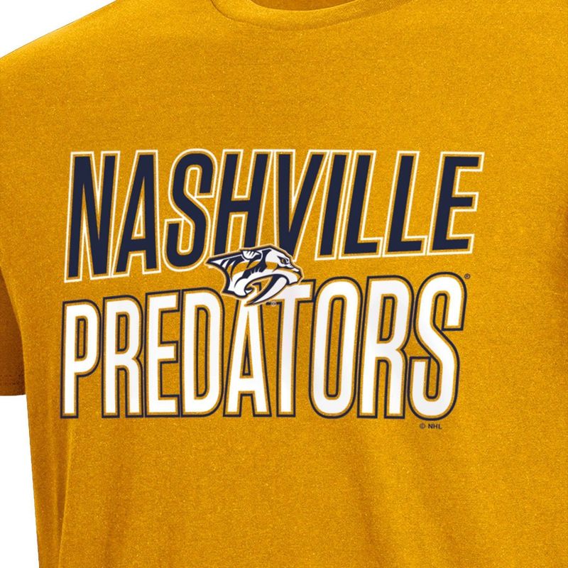 NHL Nashville Predators Men&#39;s Short Sleeve T-Shirt, 3 of 4