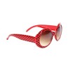 Forum Novelties Retro Rock Red Polkadot Costume Sunglasses Adult - 4 of 4