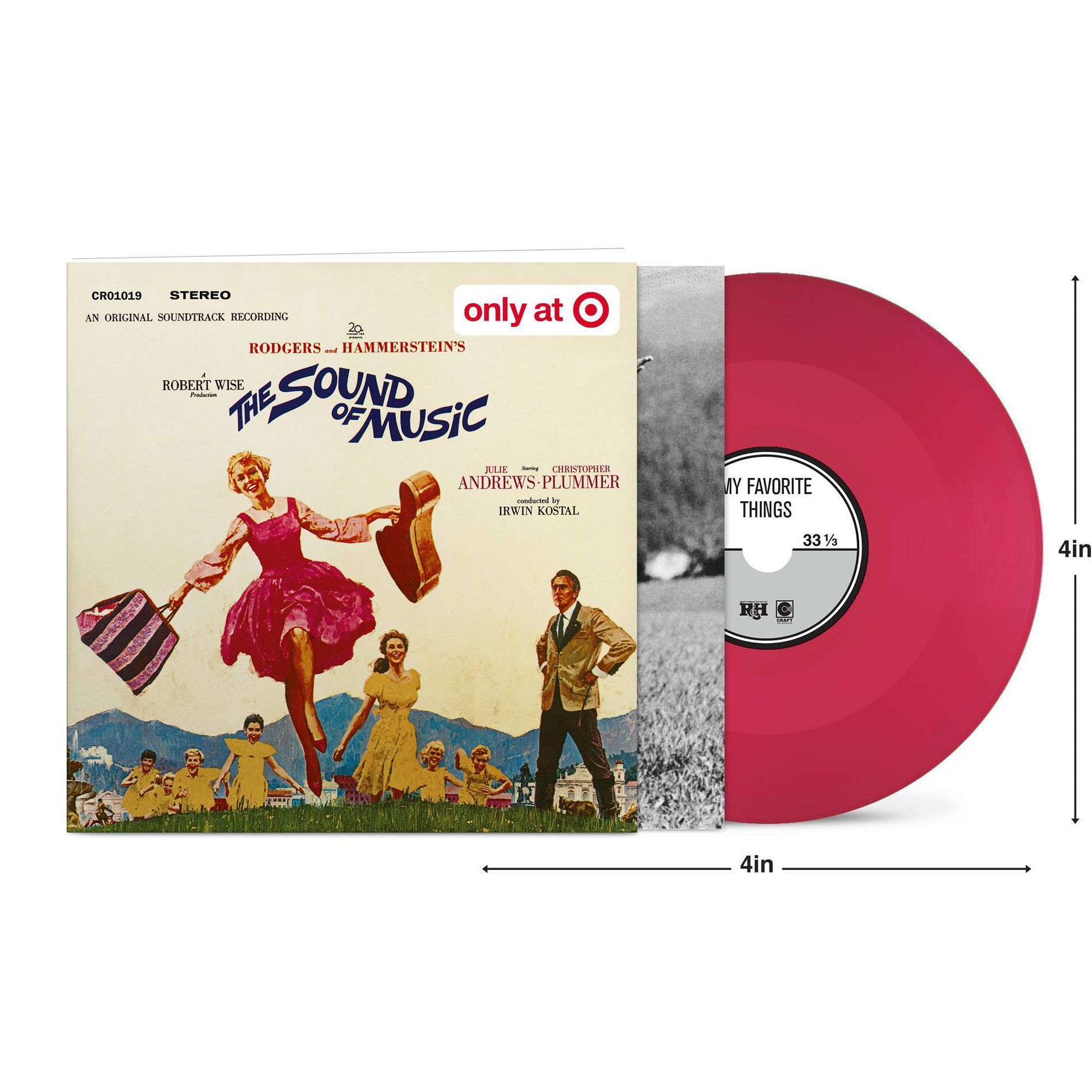 The Sound of Music Tiny Vinyl Edition - My Favorite Things/Edelweiss (Target Exclusive, vinyl 4 inch)