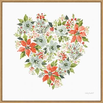Amanti Art Christmas Forever VII by Lisa Audit Canvas Wall Art Print Framed 22-in. W x 22-in. H.