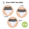 8pk Organic Baby Bandana Bibs, Baby Drool Bibs for Baby Boy, Girl, Baby Bibs for Infant, Newborn - 3 of 4