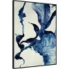 32" x 42" Indigo II by Kari Taylor Framed Canvas Wall Art Print - Amanti Art - 2 of 4