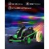Ride On Go Kart for Kids, 24V 9Ah Battery 2x300W Motors, 8MPH Fast Drifting Circling Car, Electric Ride Toy Slow Start Function, Music, Horn - 3 of 4