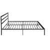 APRILSOUL Queen Size Metal Bed Frame with Headboard, 10.8in Under-Bed Storage, Easy 15-Min Assembly - 4 of 4