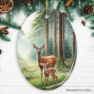 Magical Forest Ornament, A Christmas Tribute to Woodland Friends| OrnamentallyYou - 1 of 4
