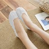 Alilang Women's No Show Socks 6pk Invisible Liner Elegant Lace - 3 of 4