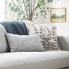 Chambray Throw Pillow with Lace Trim - Threshold™ designed with Studio McGee
 - image 2 of 4