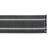 Design Imports Dobby Striped Fringe Ribbed Table Runner - 2 of 4