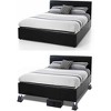 5 to 6-inch Super Quality Bed and Furniture Risers 4-pack in Black - Homeitusa - 2 of 3
